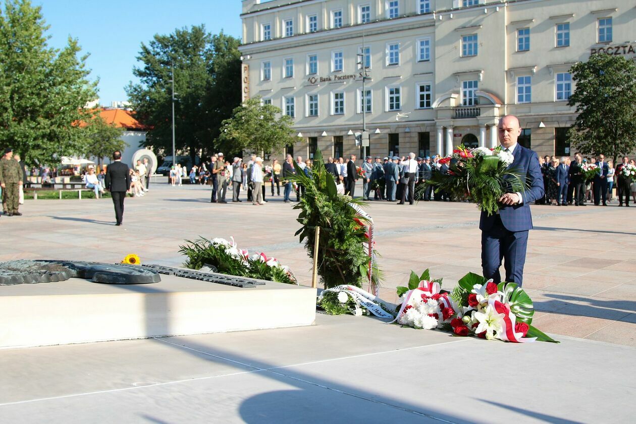  Lubelskie obchody 78. rocznicy wybuchu Powstania Warszawskiego (zdjęcie 45) - Autor: Piotr Michalski