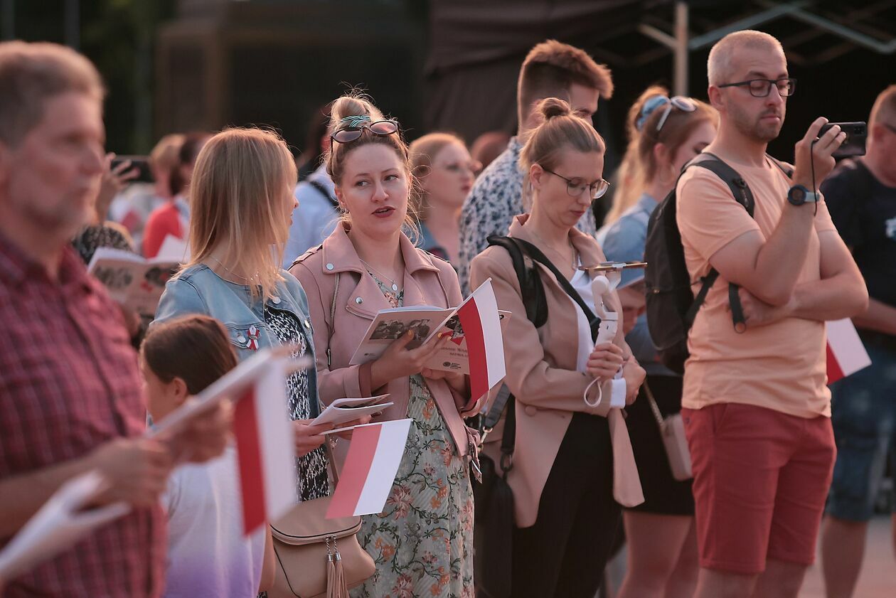  Lubelskie obchody 78. rocznicy wybuchu Powstania Warszawskiego (zdjęcie 9) - Autor: Piotr Michalski