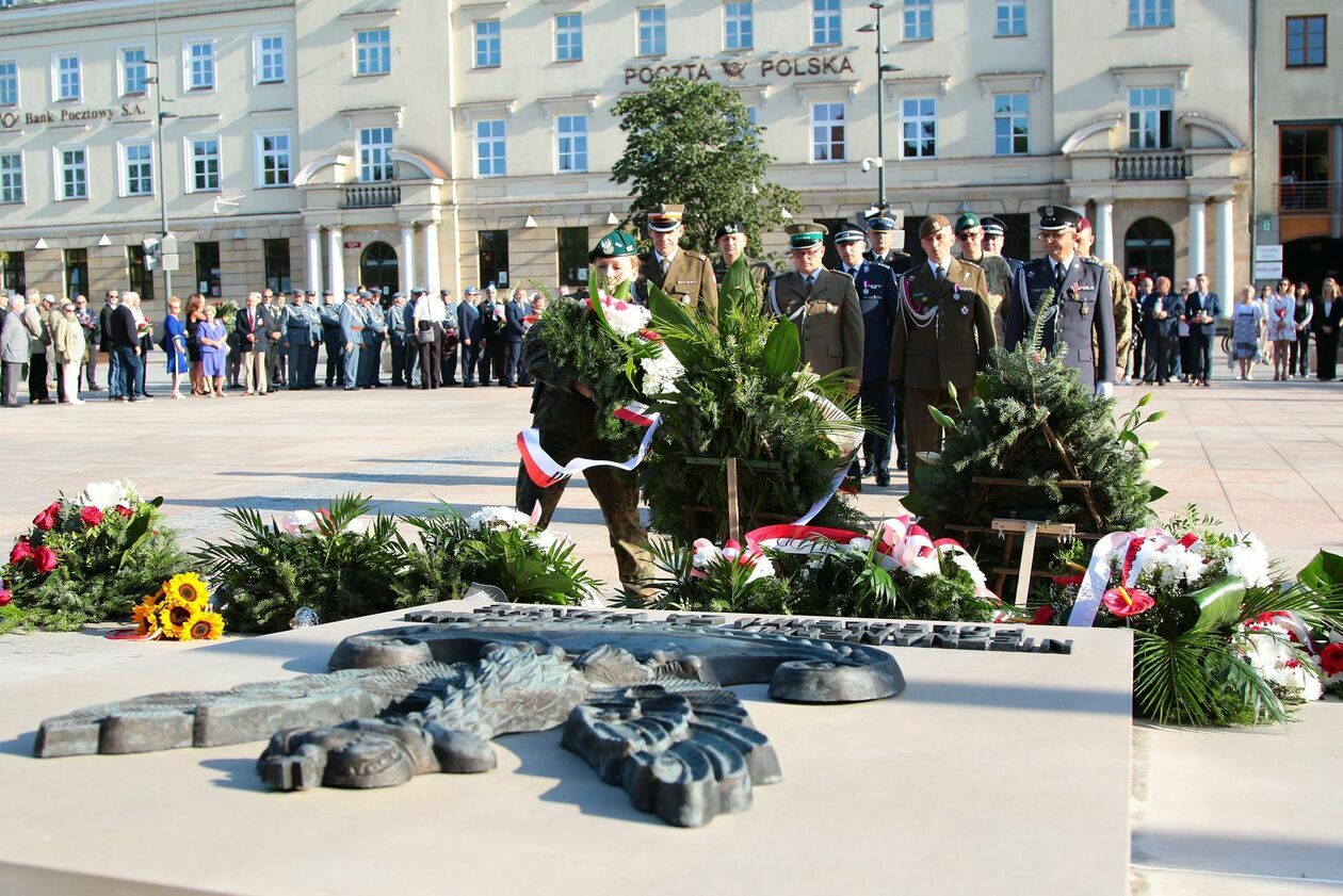  Lubelskie obchody 78. rocznicy wybuchu Powstania Warszawskiego (zdjęcie 51) - Autor: Piotr Michalski