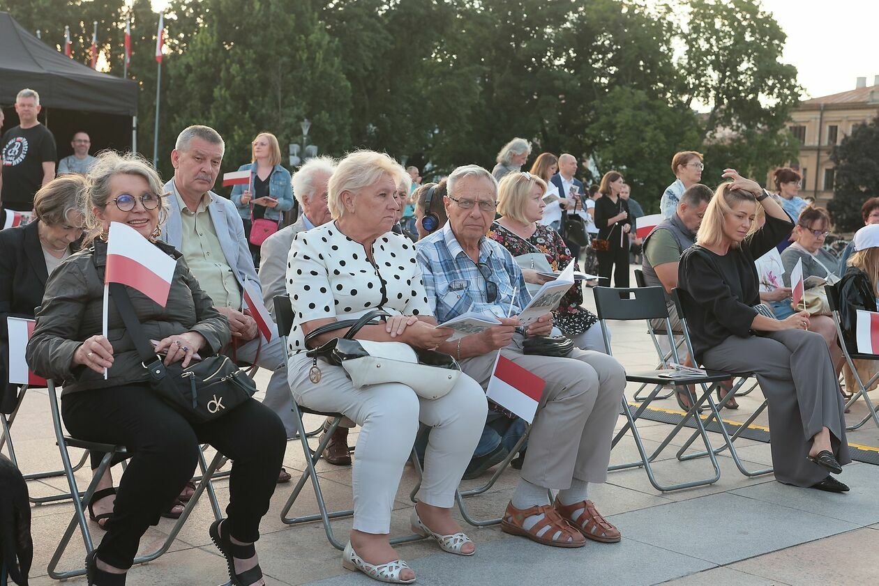  Lubelskie obchody 78. rocznicy wybuchu Powstania Warszawskiego (zdjęcie 3) - Autor: Piotr Michalski