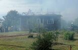 Pożar domu w miejscowości Hutków (zdjęcie 3)