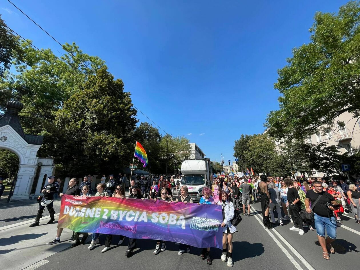 Marsz Równości w Lublinie, 3 września 2022 r.  (zdjęcie 3) - Autor: Michał Siudziński