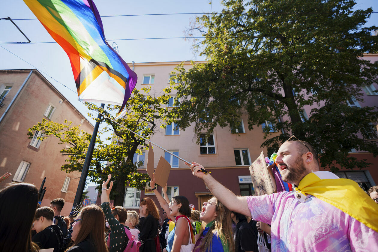  Marsz Równości w Lublinie, 3 września 2022. Część 2 (zdjęcie 21) - Autor: Michał Siudziński