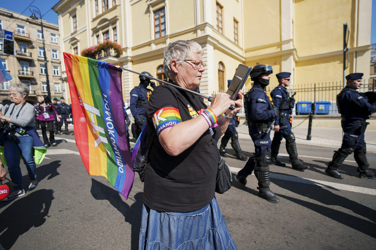  Marsz Równości w Lublinie, 3 września 2022. Część 2 (zdjęcie 44) - Autor: Michał Siudziński