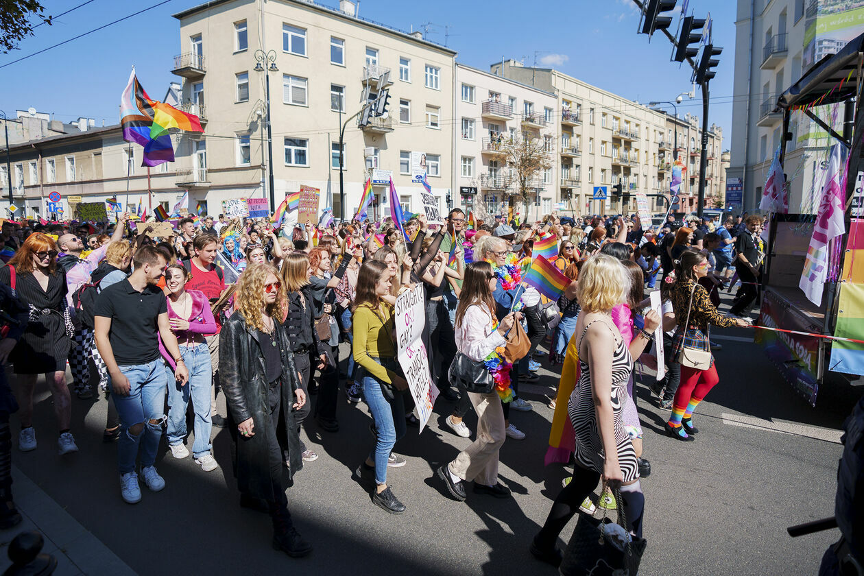  Marsz Równości w Lublinie, 3 września 2022. Część 2 (zdjęcie 12) - Autor: Michał Siudziński