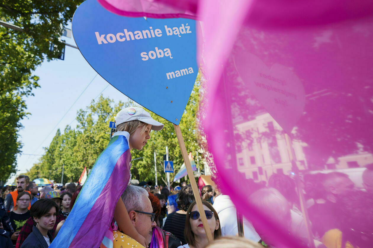  Marsz Równości w Lublinie, 3 września 2022. Część 2 (zdjęcie 84) - Autor: Michał Siudziński