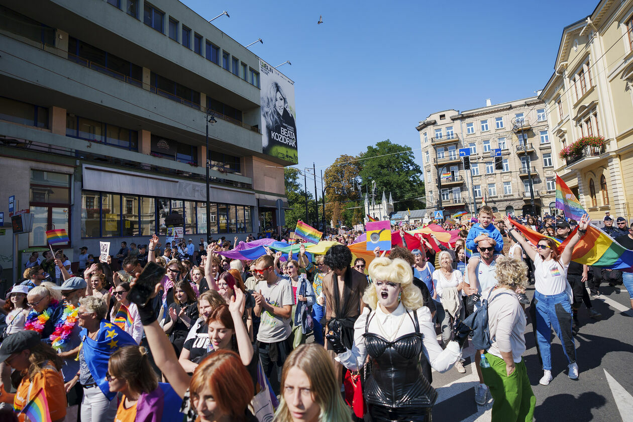  Marsz Równości w Lublinie, 3 września 2022. Część 2 (zdjęcie 43) - Autor: Michał Siudziński