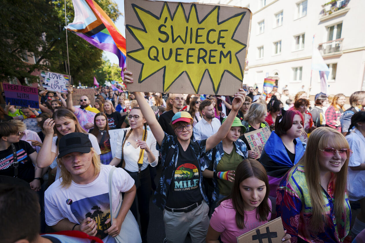  Marsz Równości w Lublinie, 3 września 2022. Część 2 (zdjęcie 20) - Autor: Michał Siudziński