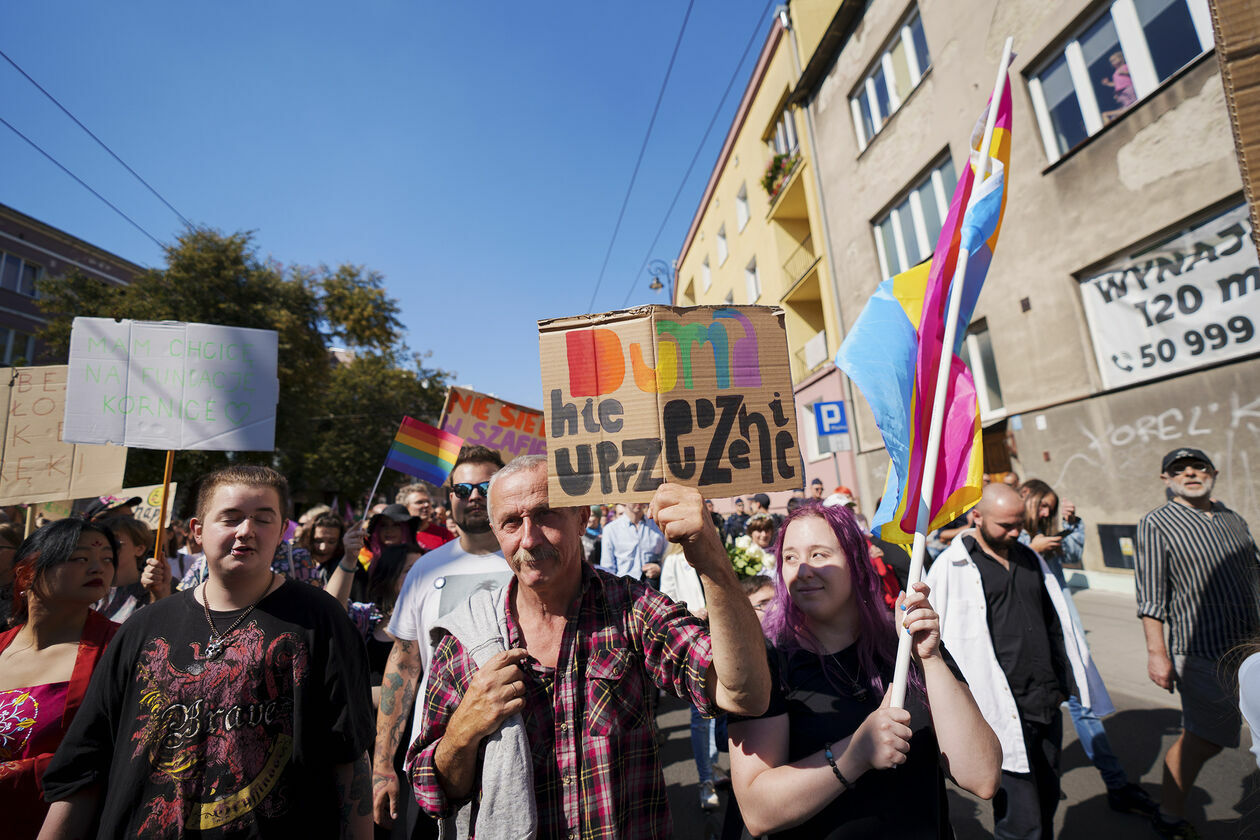  Marsz Równości w Lublinie, 3 września 2022. Część 2 (zdjęcie 23) - Autor: Michał Siudziński