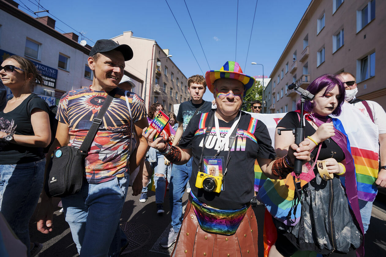  Marsz Równości w Lublinie, 3 września 2022. Część 2 (zdjęcie 38) - Autor: Michał Siudziński