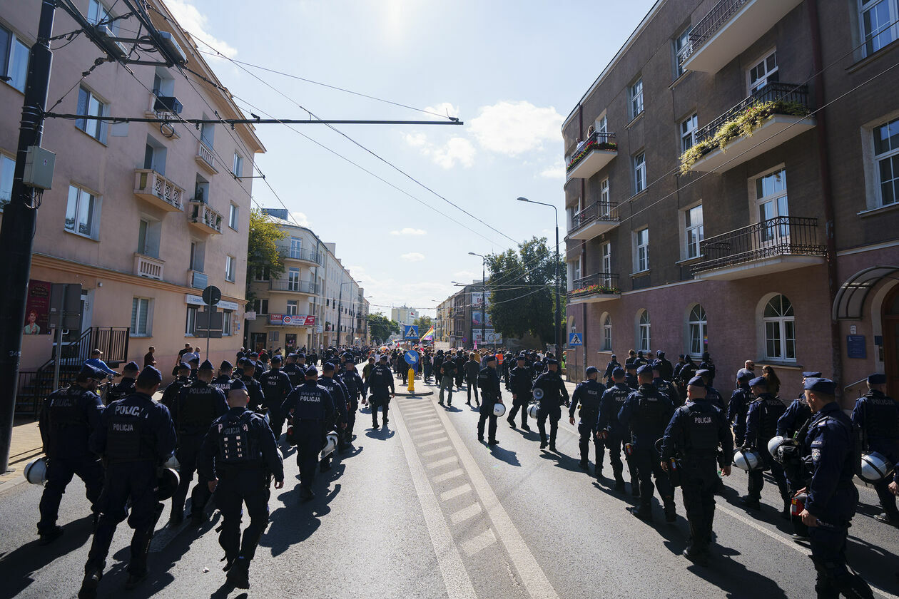  Marsz Równości w Lublinie, 3 września 2022. Część 2 (zdjęcie 32) - Autor: Michał Siudziński