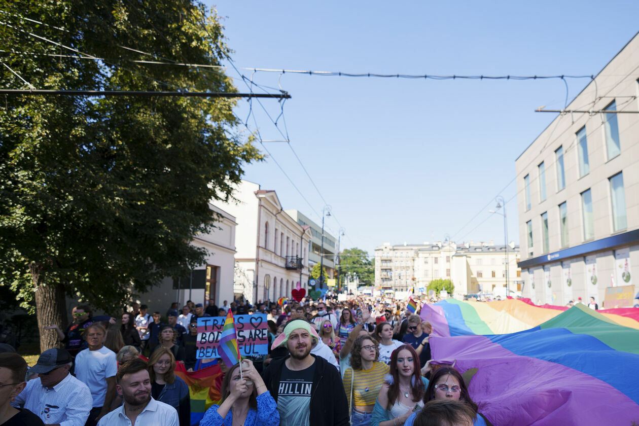  Marsz Równości w Lublinie, 3 września 2022. Część 2 (zdjęcie 7) - Autor: Michał Siudziński