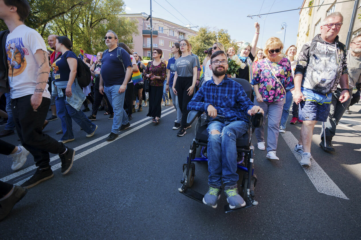  Marsz Równości w Lublinie, 3 września 2022. Część 2 (zdjęcie 25) - Autor: Michał Siudziński