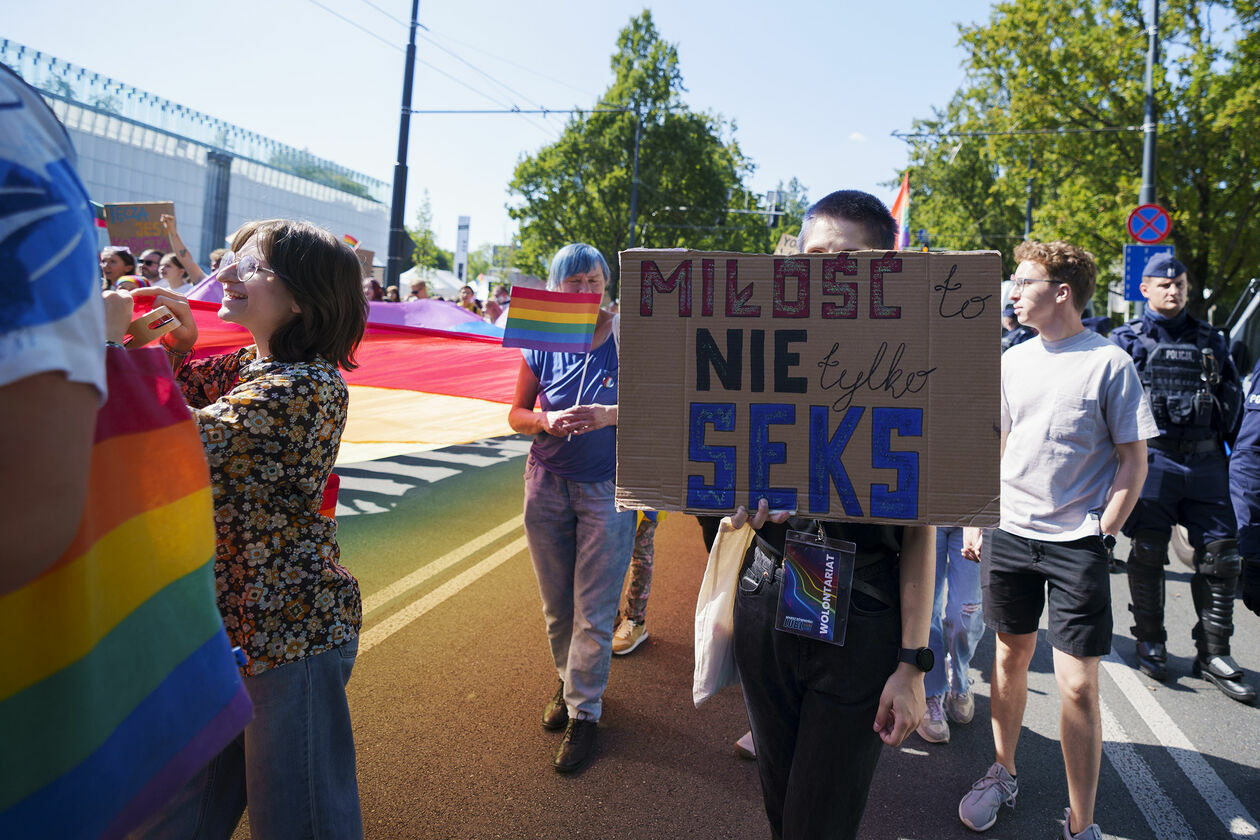  Marsz Równości w Lublinie, 3 września 2022. Część 2 (zdjęcie 61) - Autor: Michał Siudziński