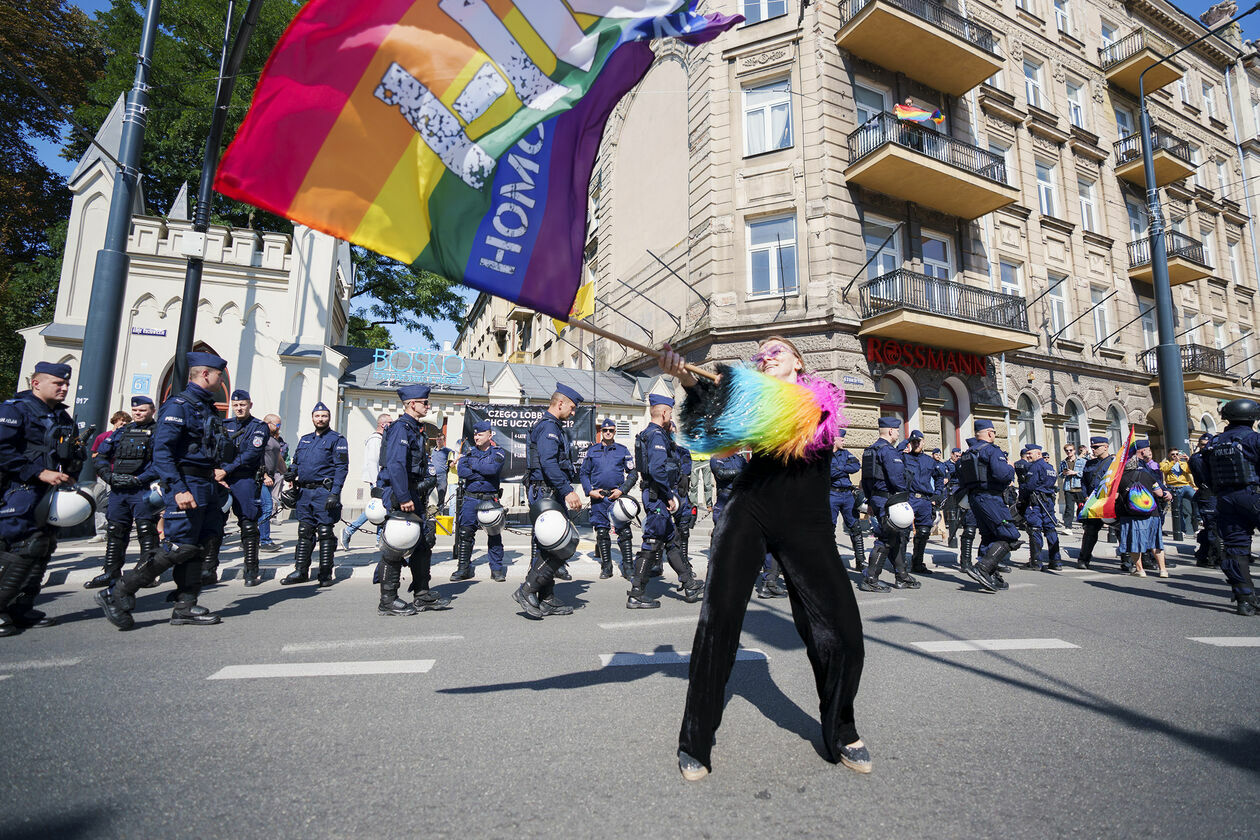  Marsz Równości w Lublinie, 3 września 2022. Część 2 (zdjęcie 45) - Autor: Michał Siudziński