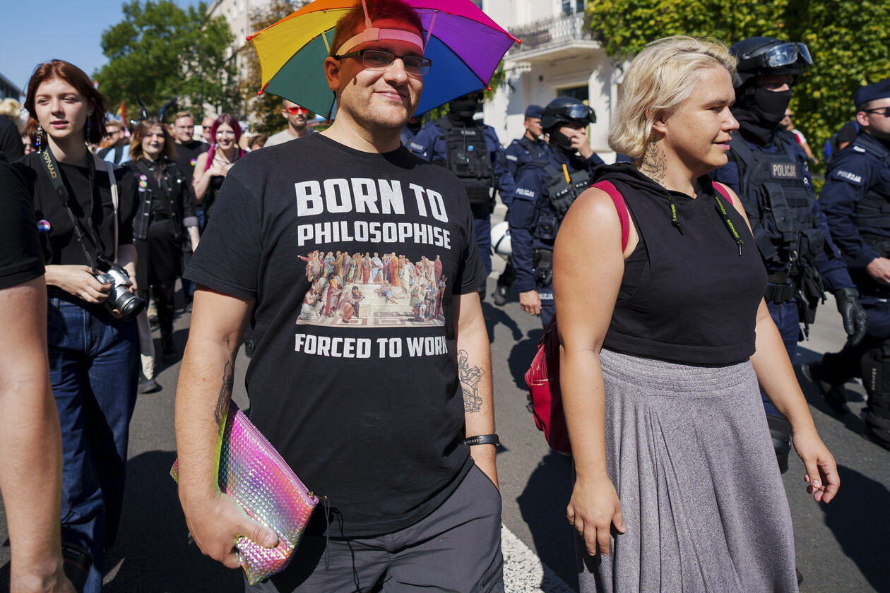  Marsz Równości w Lublinie, 3 września 2022. Część 2 (zdjęcie 14) - Autor: Michał Siudziński