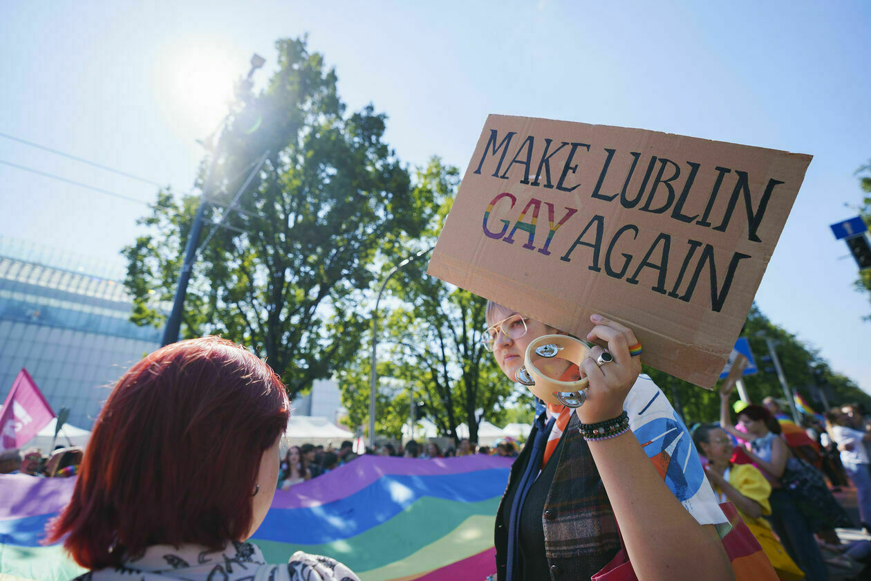  Marsz Równości w Lublinie, 3 września 2022. Część 2 (zdjęcie 74) - Autor: Michał Siudziński