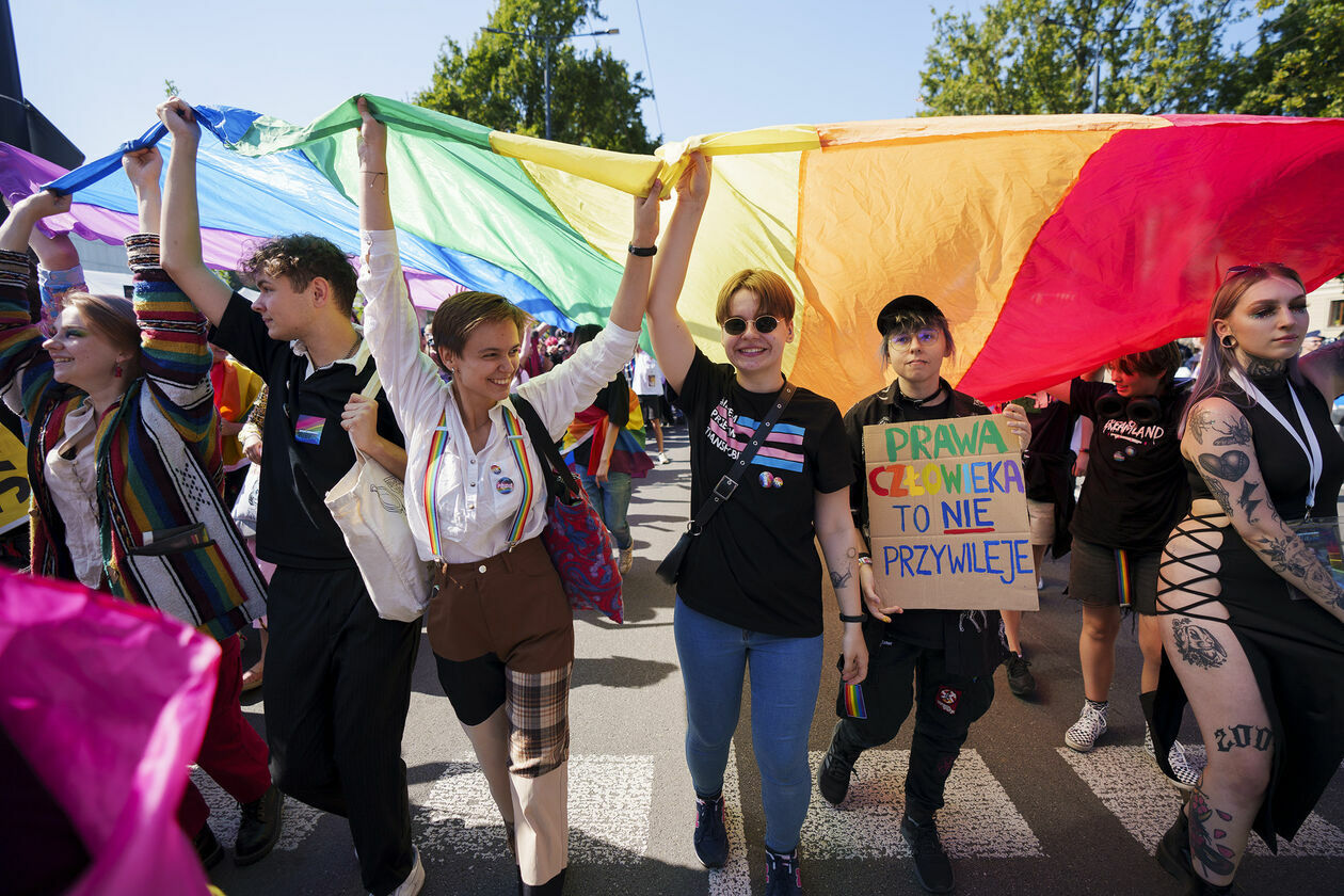  Marsz Równości w Lublinie, 3 września 2022. Część 2 (zdjęcie 64) - Autor: Michał Siudziński