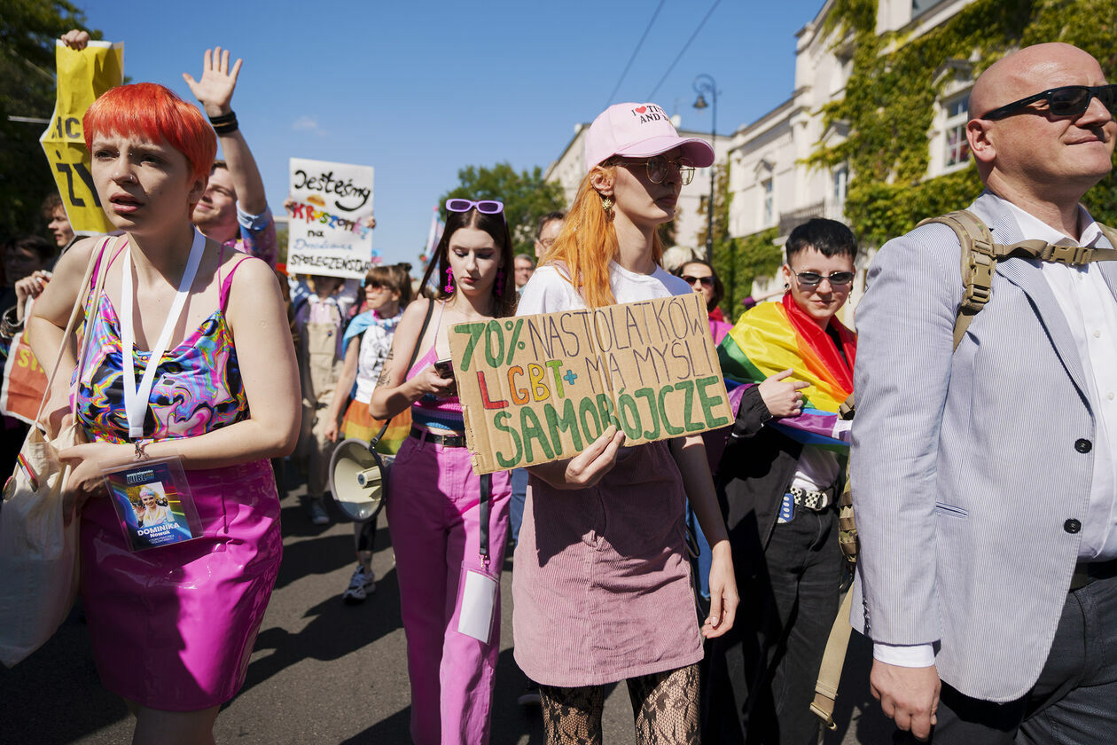  Marsz Równości w Lublinie, 3 września 2022. Część 2 (zdjęcie 16) - Autor: Michał Siudziński