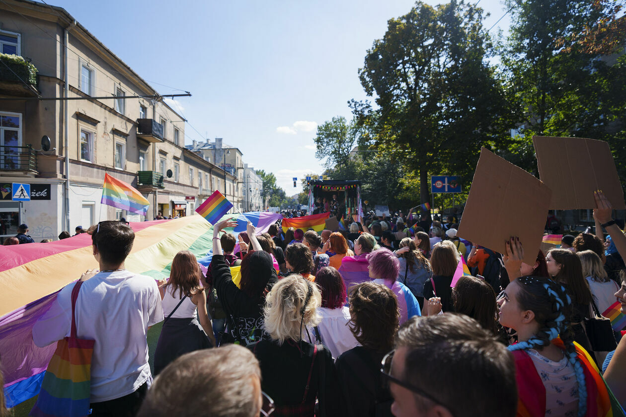  Marsz Równości w Lublinie, 3 września 2022. Część 2 (zdjęcie 8) - Autor: Michał Siudziński