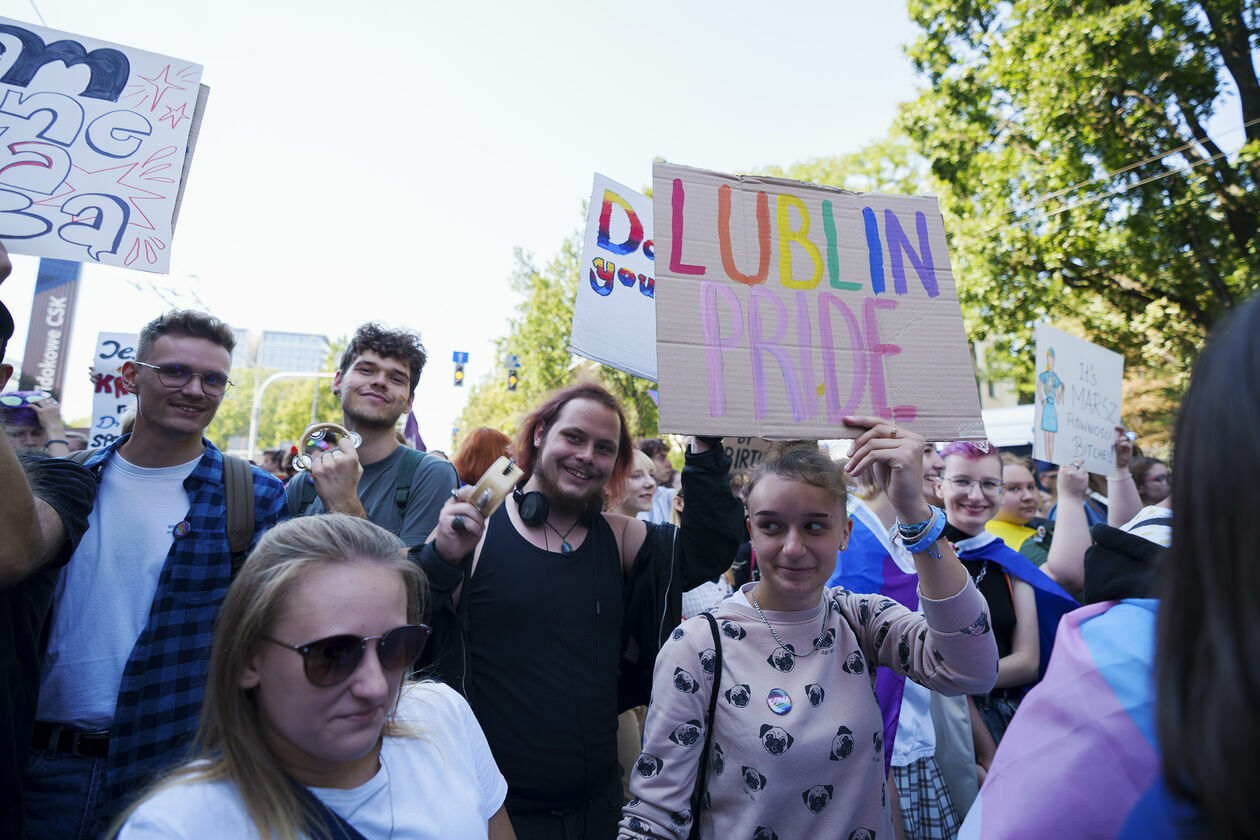  Marsz Równości w Lublinie, 3 września 2022. Część 2 (zdjęcie 48) - Autor: Michał Siudziński