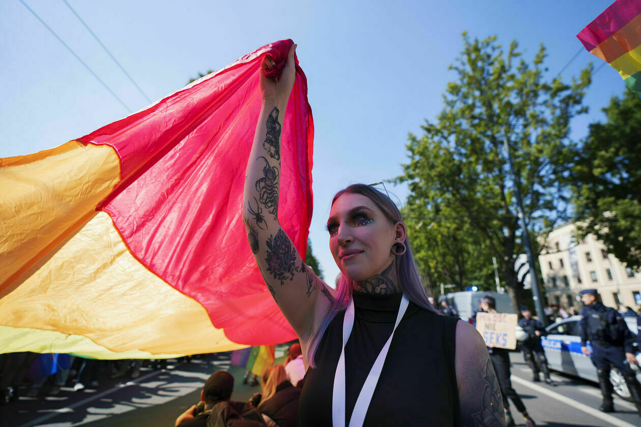  Marsz Równości w Lublinie, 3 września 2022. Część 2 (zdjęcie 77) - Autor: Michał Siudziński