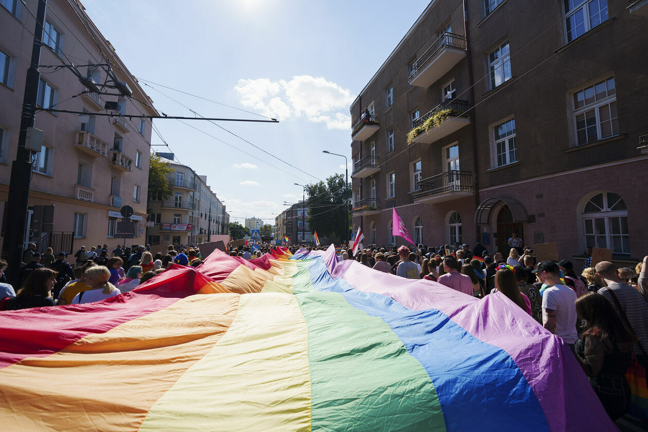  Marsz Równości w Lublinie, 3 września 2022. Część 2 (zdjęcie 34) - Autor: Michał Siudziński