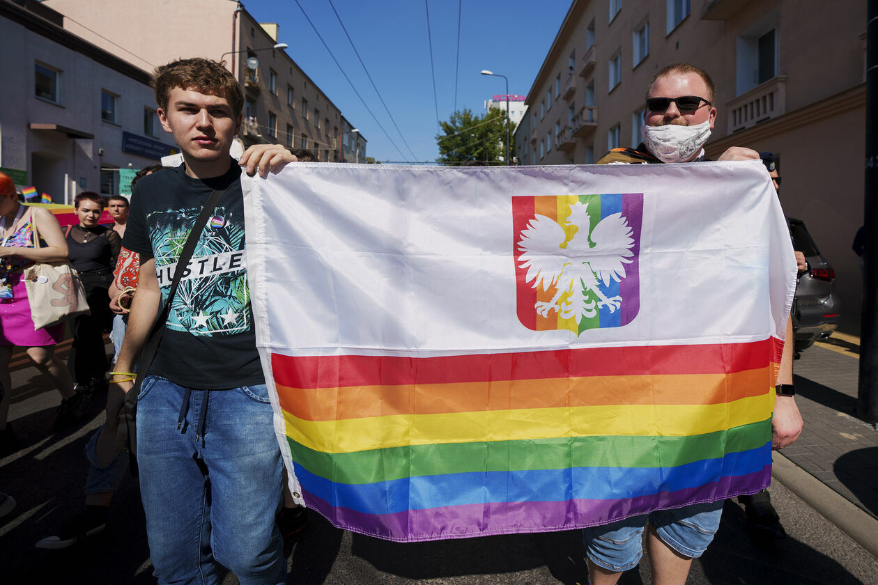  Marsz Równości w Lublinie, 3 września 2022. Część 2 (zdjęcie 37) - Autor: Michał Siudziński