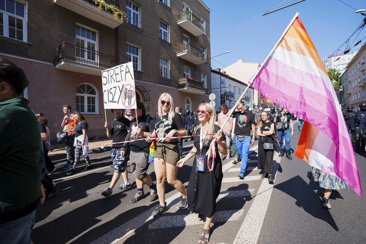  Marsz Równości w Lublinie, 3 września 2022. Część 2 (zdjęcie 33) - Autor: Michał Siudziński