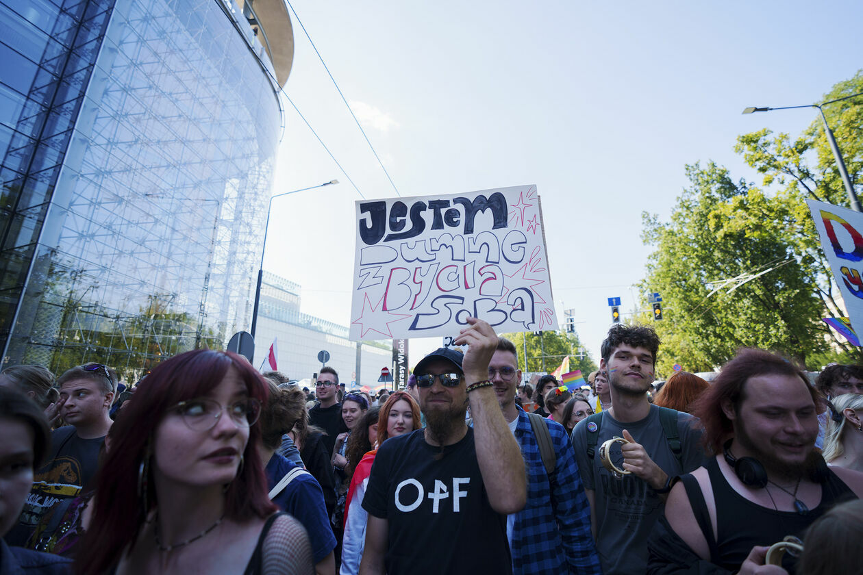  Marsz Równości w Lublinie, 3 września 2022. Część 2 (zdjęcie 49) - Autor: Michał Siudziński