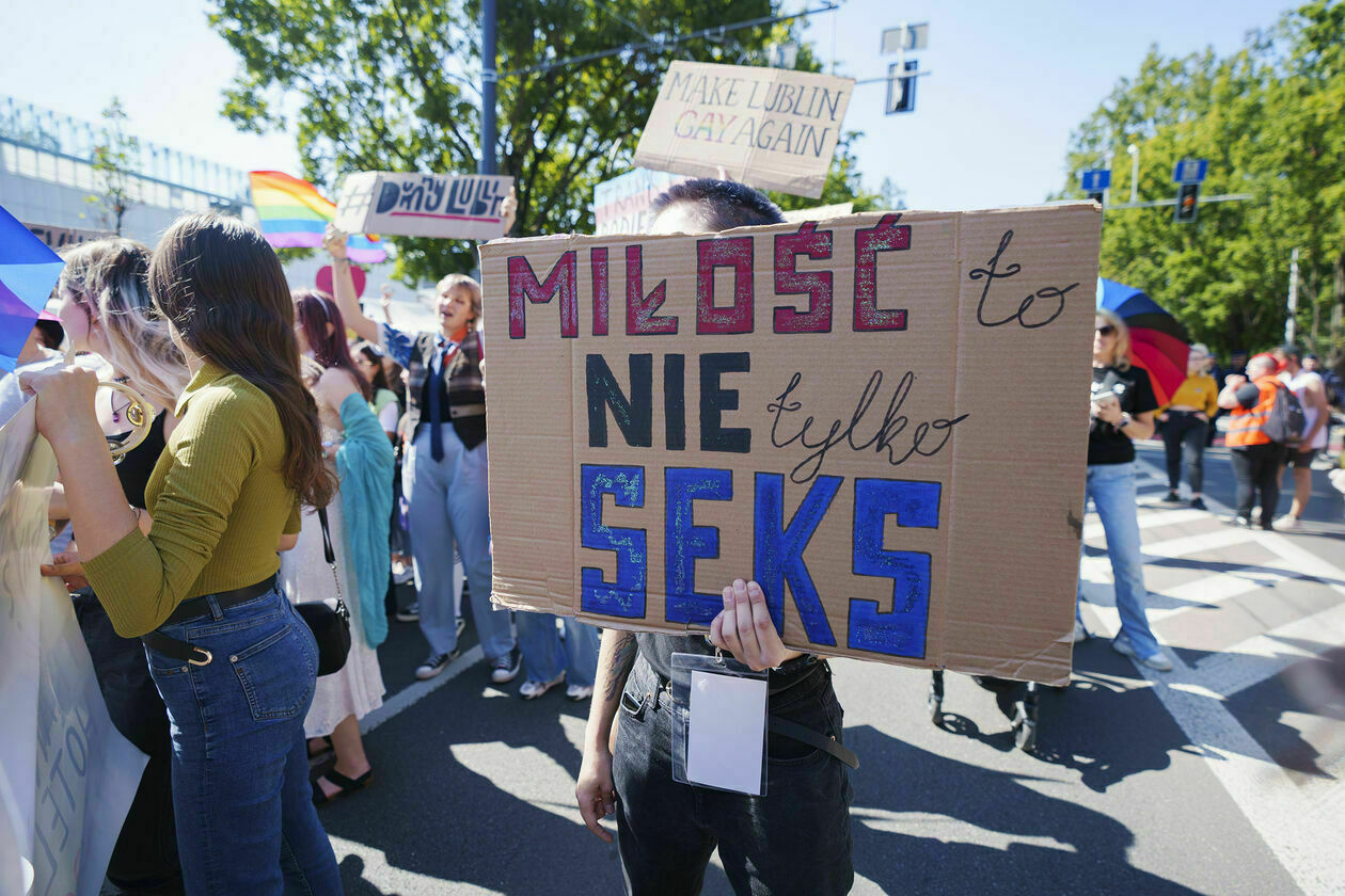  Marsz Równości w Lublinie, 3 września 2022. Część 2 (zdjęcie 93) - Autor: Michał Siudziński