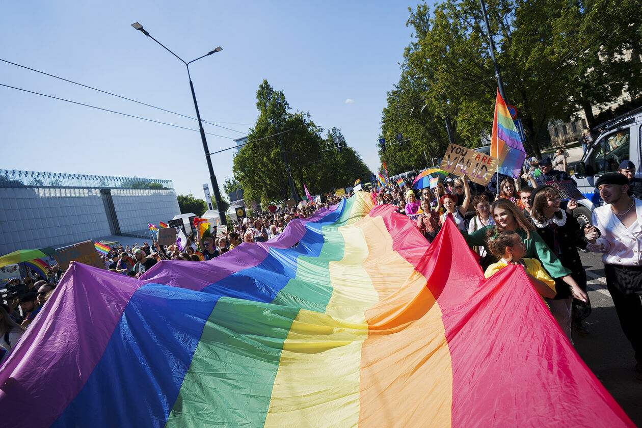  Marsz Równości w Lublinie, 3 września 2022. Część 2 (zdjęcie 59) - Autor: Michał Siudziński