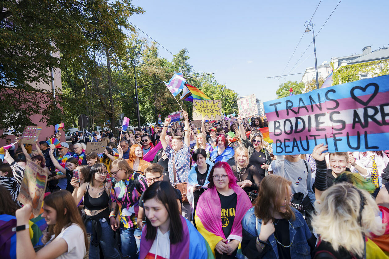  Marsz Równości w Lublinie, 3 września 2022. Część 2 (zdjęcie 19) - Autor: Michał Siudziński