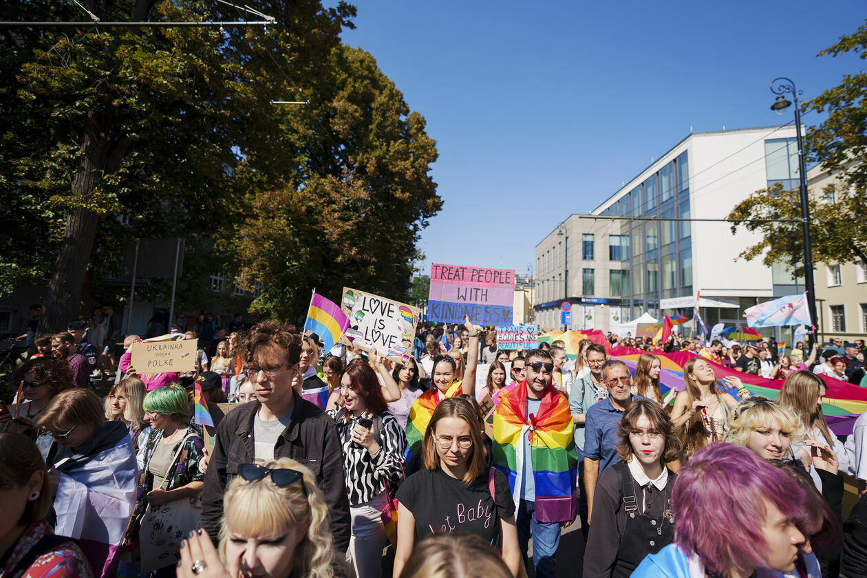  Marsz Równości w Lublinie, 3 września 2022. Część 2 (zdjęcie 9) - Autor: Michał Siudziński