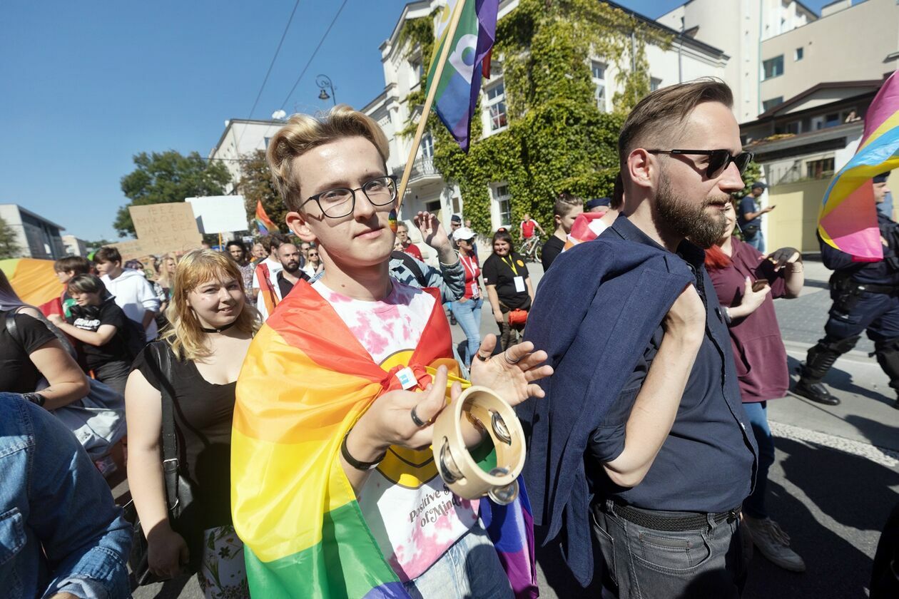  Marsz Równości w Lublinie 2022. Część 3 (zdjęcie 55) - Autor: Mariusz Kuszpa