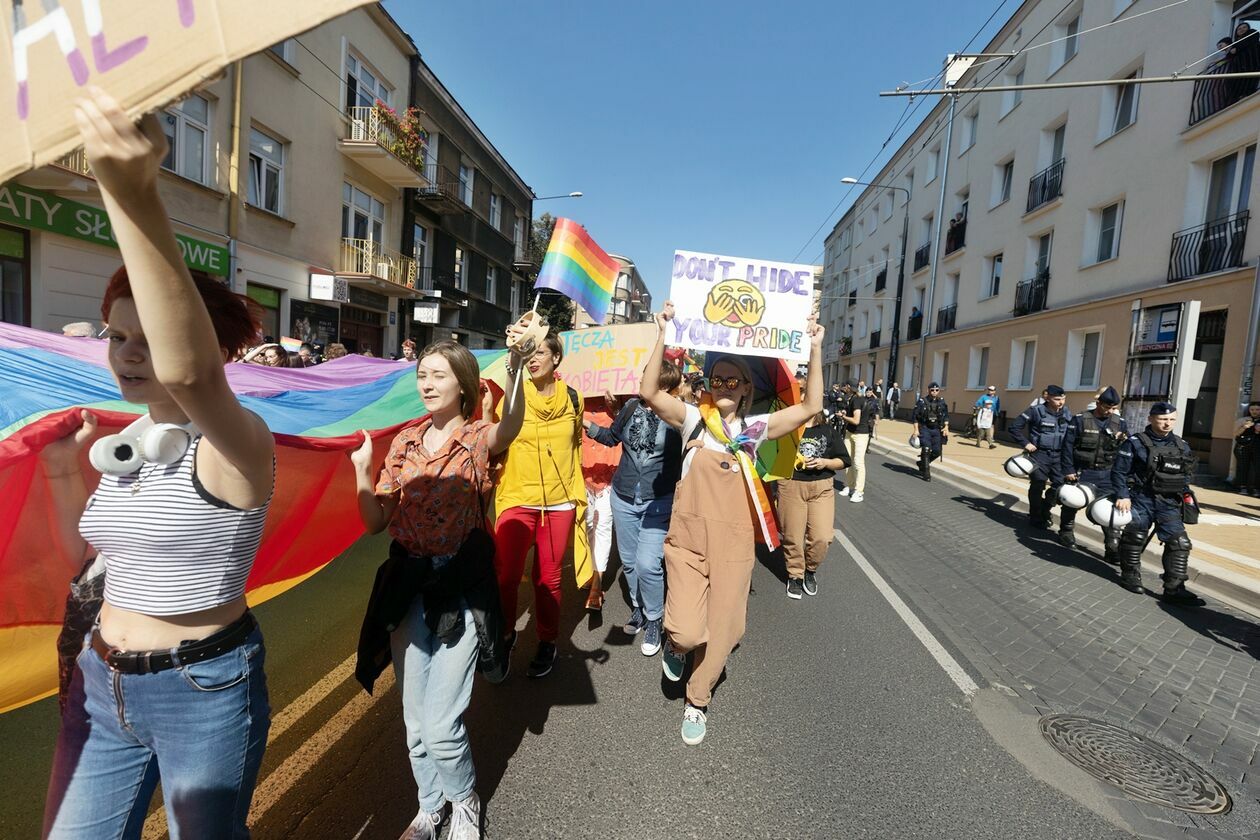  Marsz Równości w Lublinie 2022. Część 3 (zdjęcie 71) - Autor: Mariusz Kuszpa