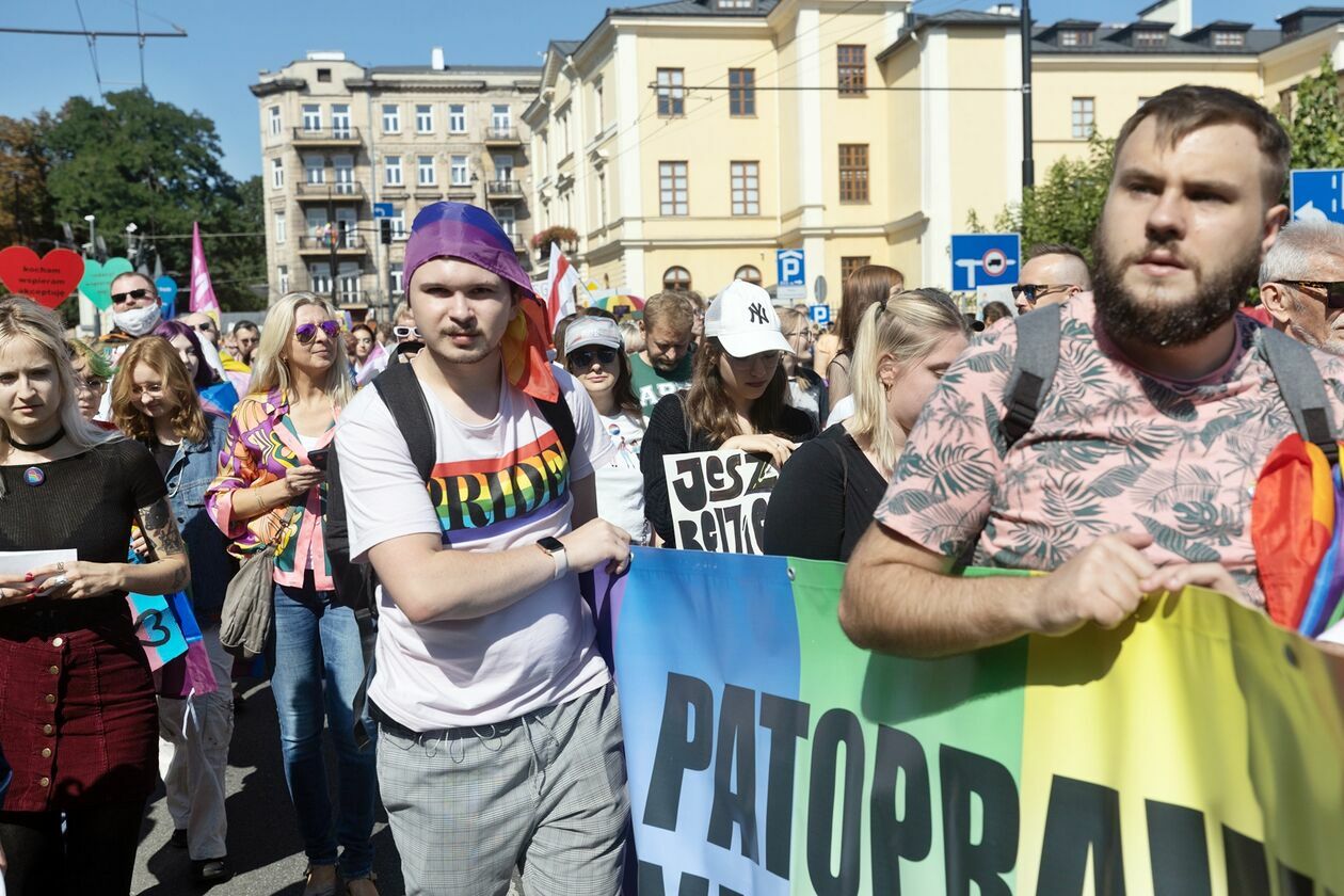  Marsz Równości w Lublinie 2022. Część 3 (zdjęcie 38) - Autor: Mariusz Kuszpa