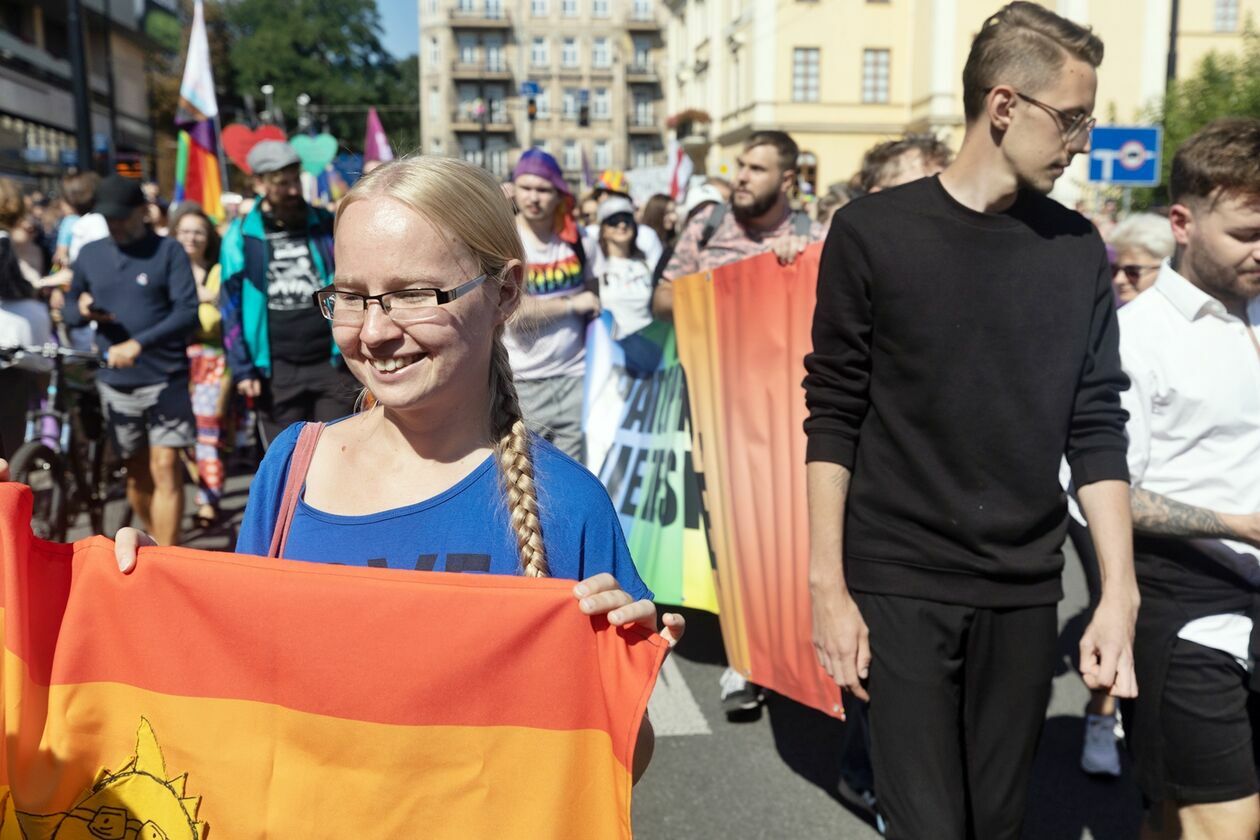  Marsz Równości w Lublinie 2022. Część 3 (zdjęcie 37) - Autor: Mariusz Kuszpa