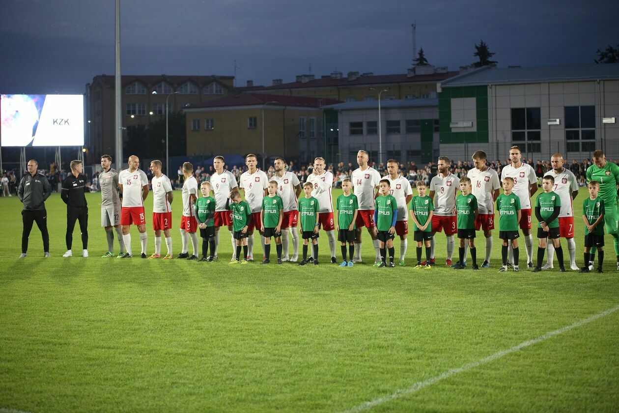  Otwarcie nowego stadionu w Białej Podlaskiej (zdjęcie 46) - Autor: Bartosz Wołoszko