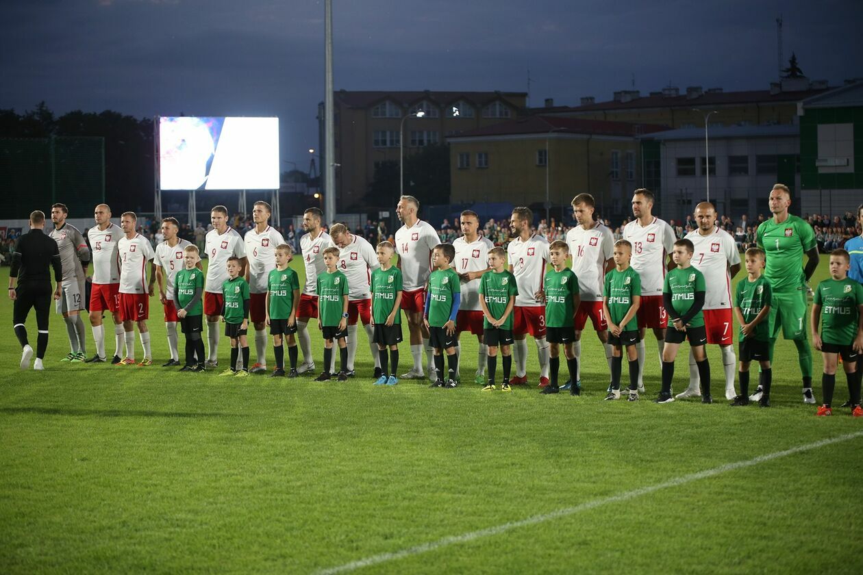  Otwarcie nowego stadionu w Białej Podlaskiej (zdjęcie 45) - Autor: Bartosz Wołoszko