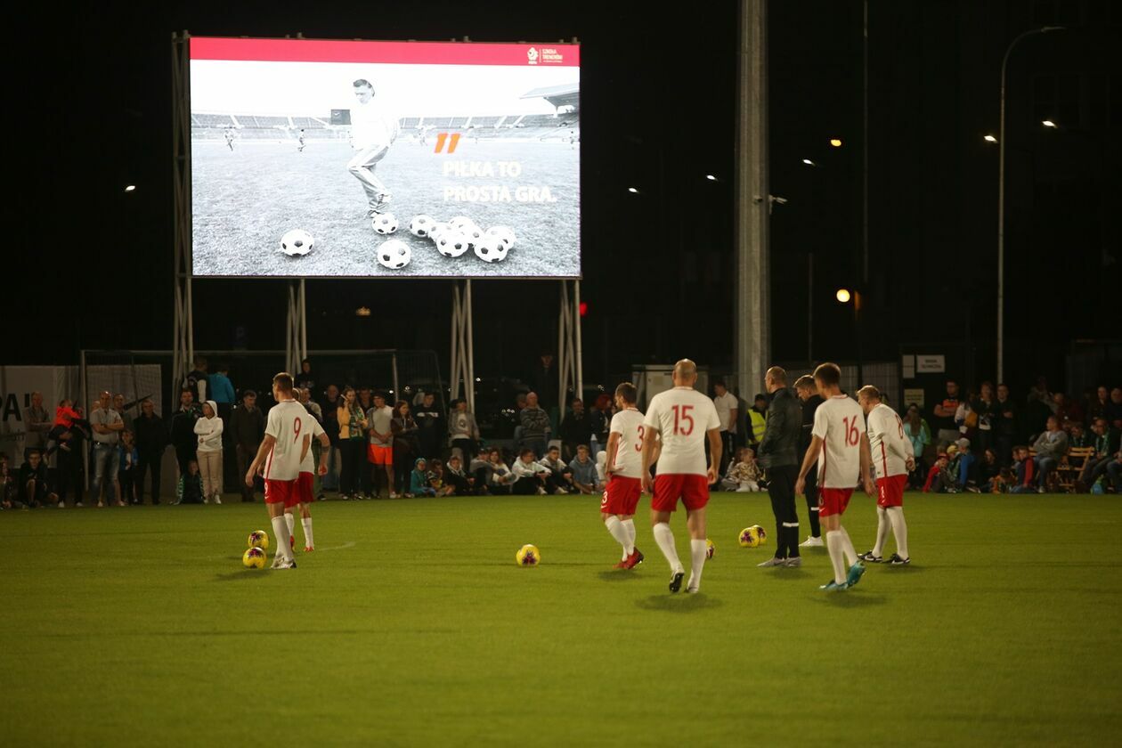  Otwarcie nowego stadionu w Białej Podlaskiej (zdjęcie 66) - Autor: Bartosz Wołoszko