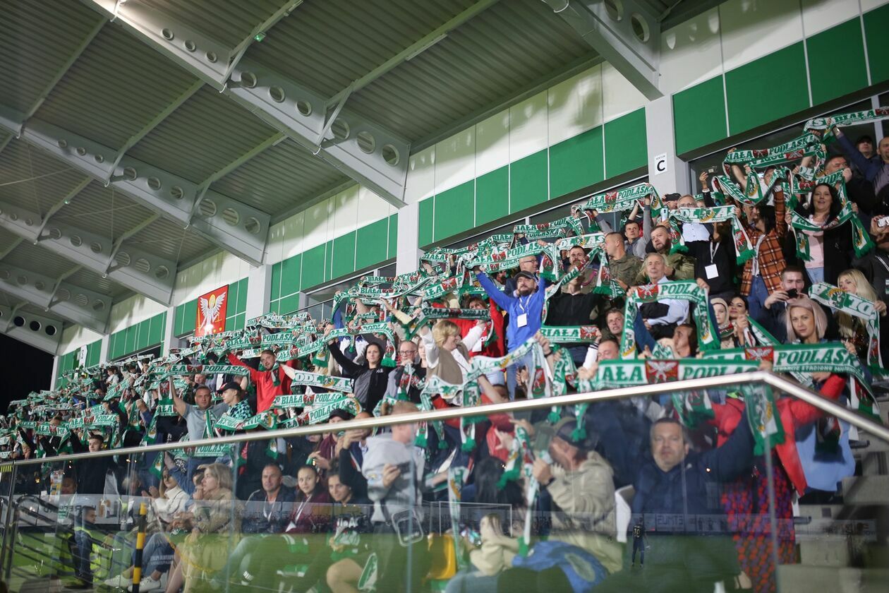  Otwarcie nowego stadionu w Białej Podlaskiej (zdjęcie 69) - Autor: Bartosz Wołoszko