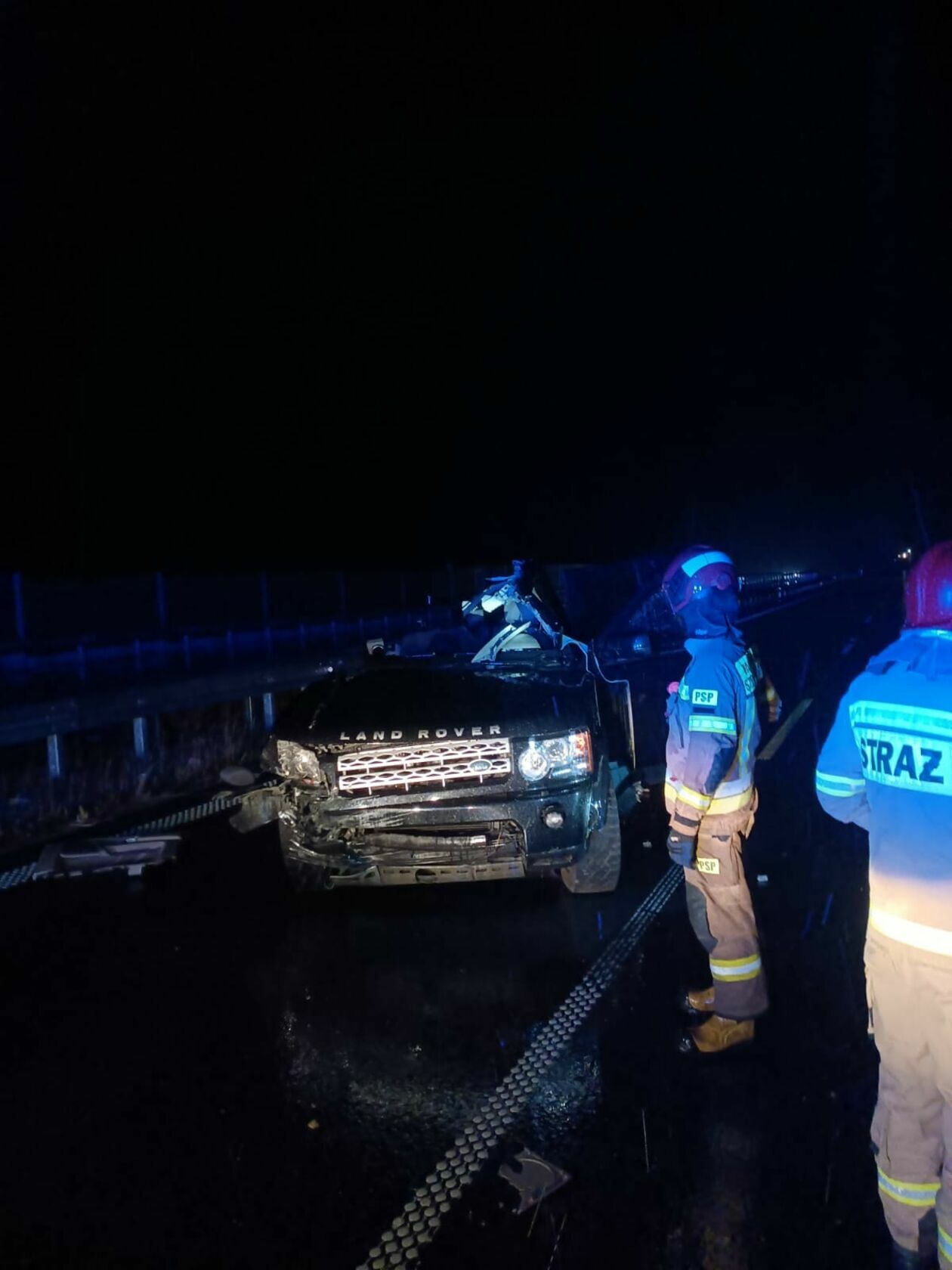  Śmiertelny wypadek na S-19 (trasa Lublin-Kraśnik) (zdjęcie 4) - Autor: OSP Strzeszkowice Duże