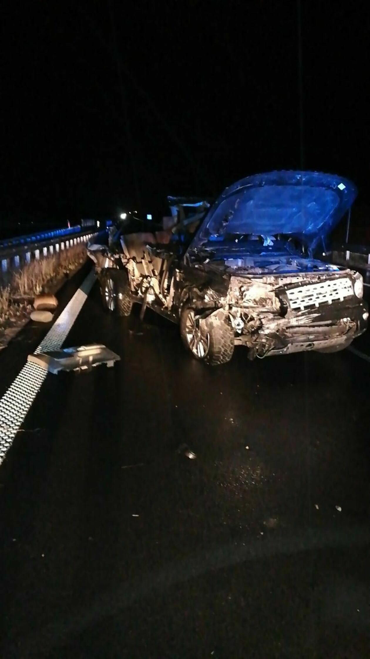  Śmiertelny wypadek na S-19 (trasa Lublin-Kraśnik) (zdjęcie 5) - Autor: OSP Strzeszkowice Duże
