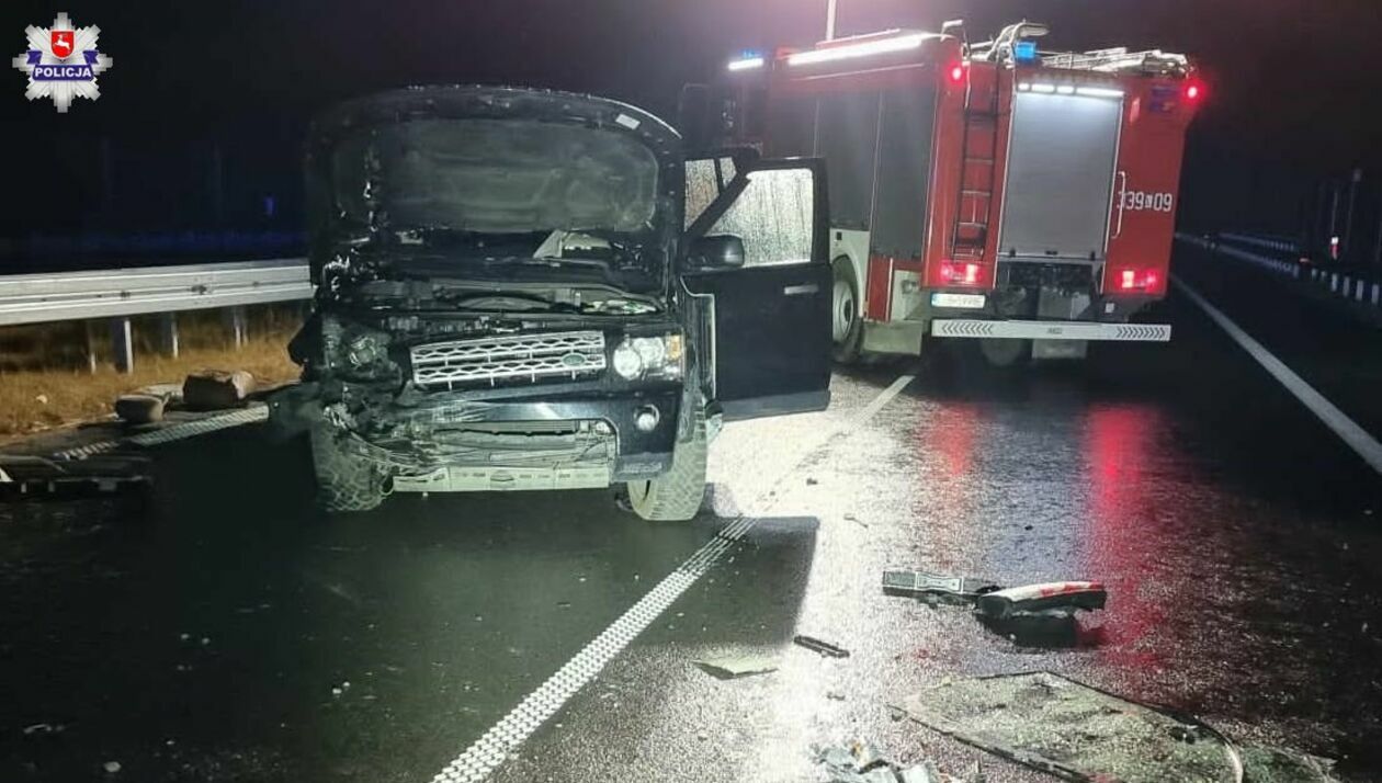  Śmiertelny wypadek na S-19 (trasa Lublin-Kraśnik) (zdjęcie 3) - Autor: Policja