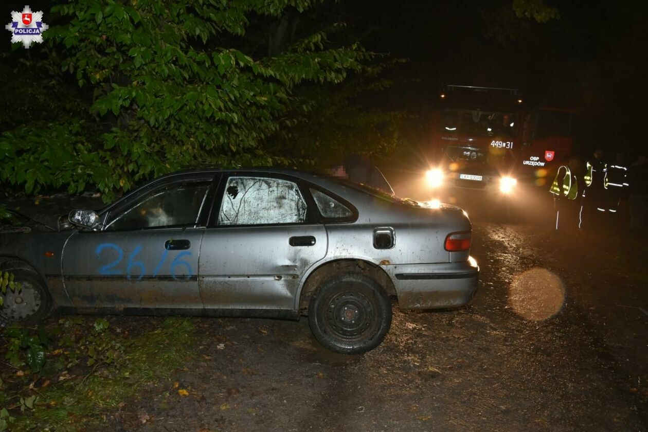  Wypadek w gminie Urzędów  - Autor: Policja