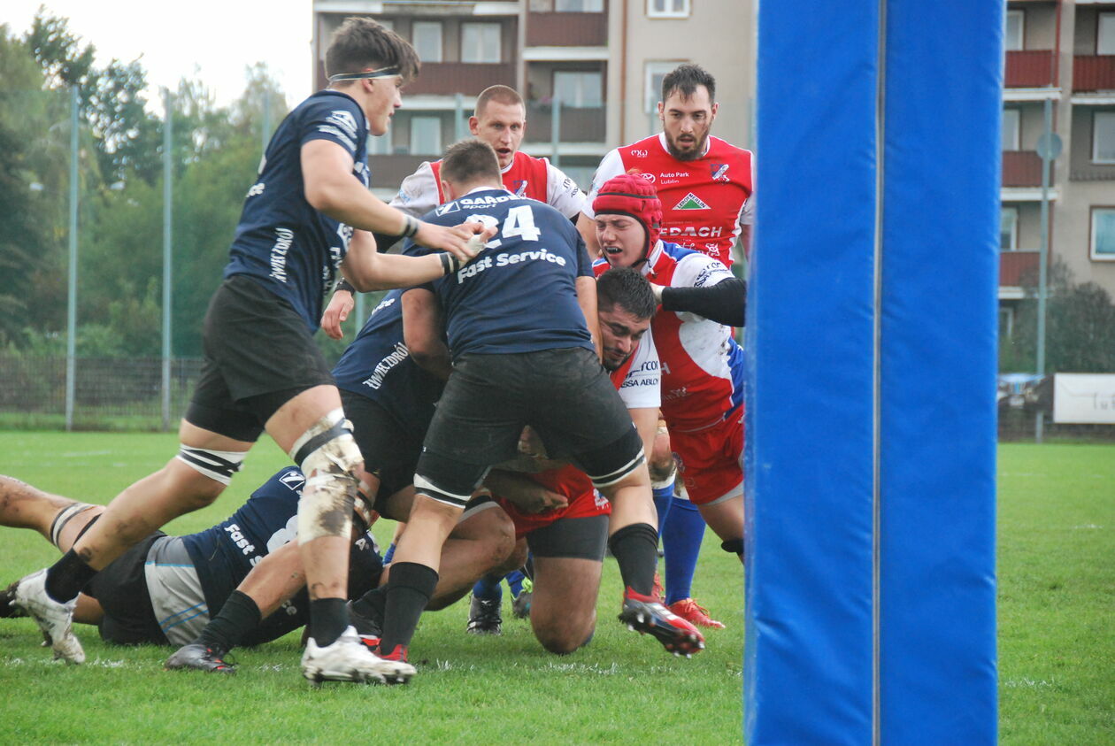  Ekstraliga Rugby: Edach Budowlani Lublin - Orkan Sochaczew 26:24  - Autor: Grzegorz Dec/Rugby Foto