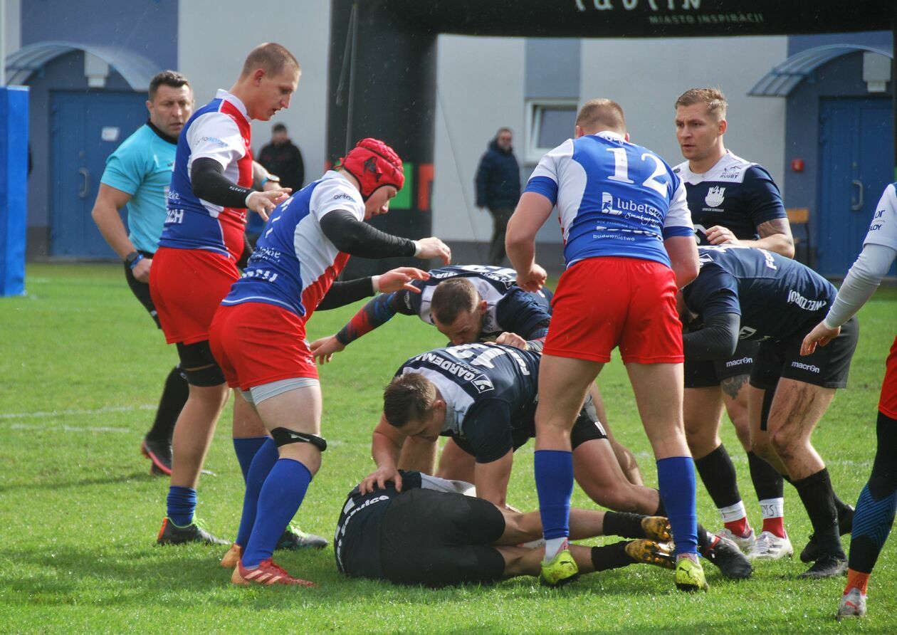  Ekstraliga Rugby: Edach Budowlani Lublin - Orkan Sochaczew 26:24 (zdjęcie 3) - Autor: Grzegorz Dec/Rugby Foto