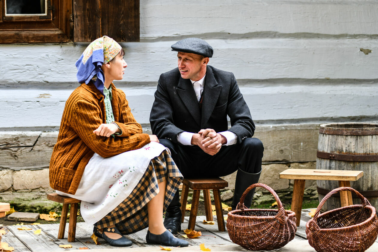  Obieraczki kapusty w Muzeum Wsi Lubelskiej  - Autor: Tomasz Tylus