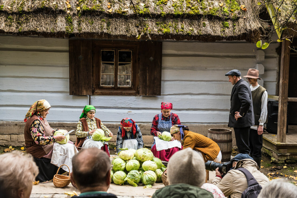  Obieraczki kapusty w Muzeum Wsi Lubelskiej (zdjęcie 40) - Autor: Tomasz Tylus